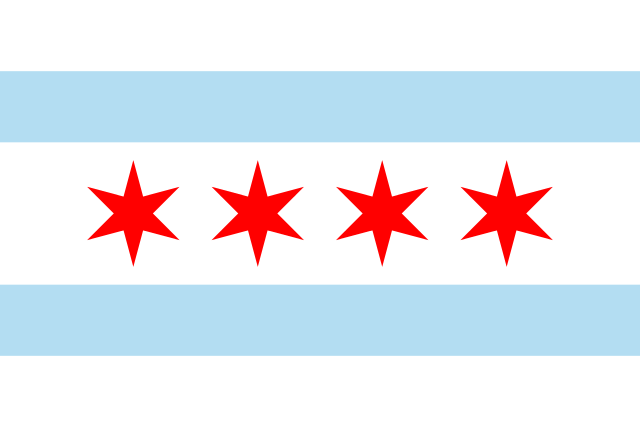 city of chicago flag