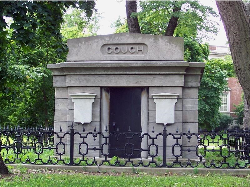 the Couch Mausoleum