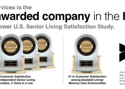 The Clare’s Management Company becomes J.D. Power’s most awarded brand in the history of its Senior Living Satisfaction Study